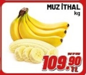 Muz İthal Kg