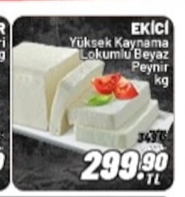 Ekici Yüksek Kaynama Lokumlu Beyaz Peynir Kg