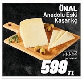 Ünal Anadolu Eski Kaşar Kg
