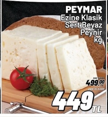 Peymar Ezine Klasik Sert Beyaz Peynir Kg