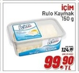 İçim Rulo Kaymak 150G