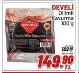 Develi Dilimli Kavurma 100 G