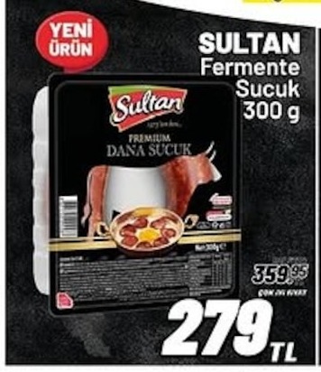Sultan Fermente Sucuk 300G