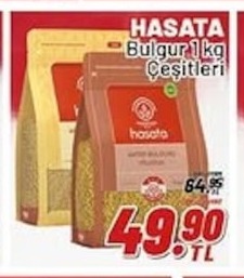 Hasata Bulgur 1Kg Çeşitleri