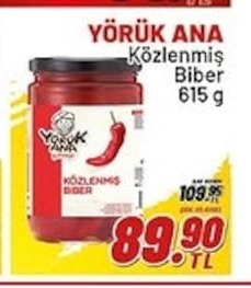 Yörük Ana Közlenmiş Biber 615G