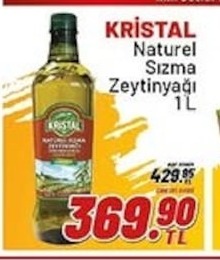 Kristal Naturel Sizma Zeytinyagi 1L