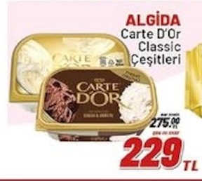 Carte D'Or Algida Classic Çeşitleri Carte D'Or