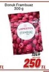 Lapestos Dondurulmuş Frambuaz 300G