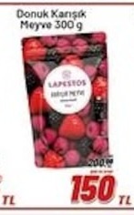 Dondurulmuş Karışık Meyve 300G