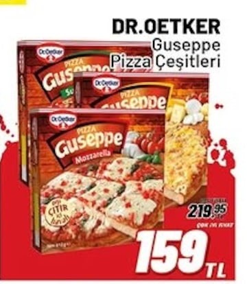 Dr. Oetker Guseppe Pizza Çeşitleri