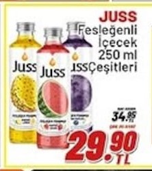 Juss Fesleğenli İçecek 250Ml Çeşitleri