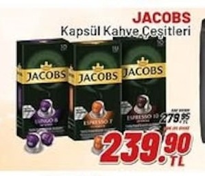 Jacobs Kapsül Kahve Çeşitleri