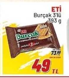 Eti Burçak 3'Lü 393G