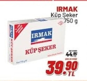 Irmak Küp Şeker 750G