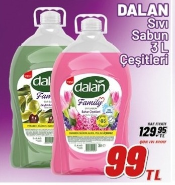 Dalan Sıvı Sabun 3 L