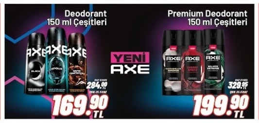 Axe Deodorant 150 Ml