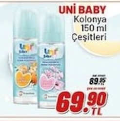 Uni Baby Kolonya 150 Ml