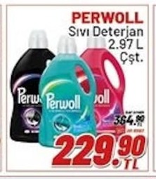 Perwoll Sıvı Deterjan 2.97L Çeşit
