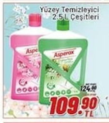 Asperax Yüzey Temizleyici 2.5L Çeşitleri