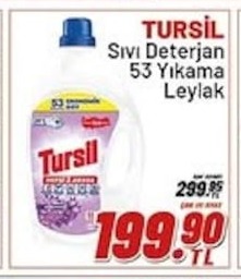 Tursil Sıvı Deterjan 53 Yıkama Leylak