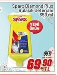 Sparx Diamond Plus Bulaşık Deterjanı 650Ml