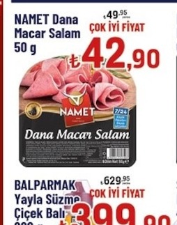 Nâmet Dana Macar Salam 50G