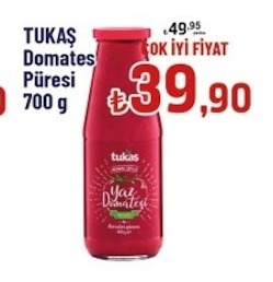 Tukaş Domates Püresi 700G