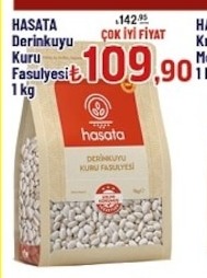 Hasata Derinkuyu Kuru Fasulye 1Kg