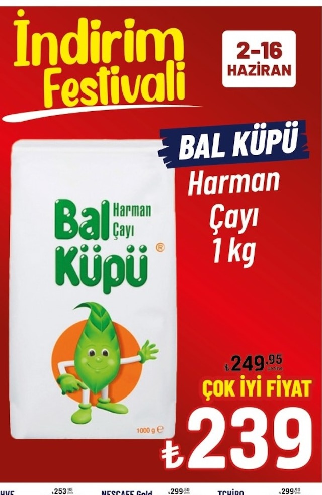 Bal Küpü Harman Çayı 1Kg