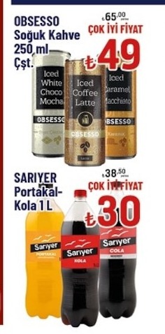 Obsesso Soğuk Kahve 250 Ml Çeşitleri