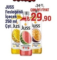 Juss Fesleğenli İçecek 250 Ml Çeşitleri