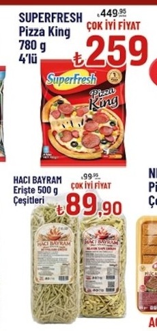 Superfresh Pizza King 780G 4Lü