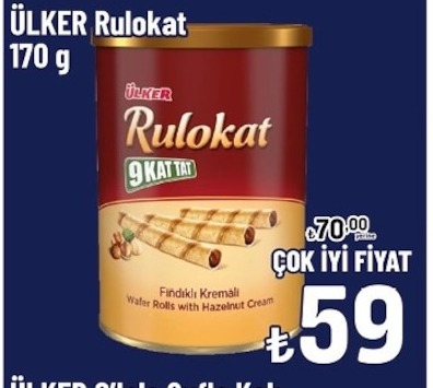 Ülker Rulo Kat 170 G