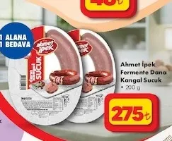 Ahmet İpek Fermente Dana Kangal Sucuk 200 G