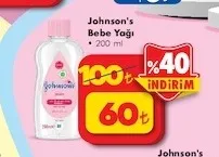 Johnson'S Bebe Yağı 200 Ml