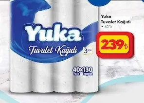Yuka Tuvalet Kağıdı 40'Lı