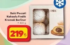 Dolci Peccati Kakaolu Fındık Kremalı Berliner 400 G