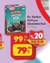 Dr. Oetker Airfryer Çikolatalı Kek 196 G
