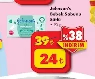 Johnson'S Bebek Sabunu Sütlü 90 G