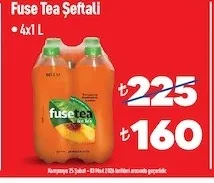 Fuse Tea Şeftali 4X1 L