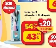 Experdent Mikro İnce Diş Fırçası 1+1