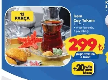 İrem Çay Takımı 132 Cc