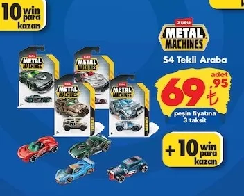 Zuru Metal Machines S4 Tekli Araba
