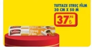 Tuttaze Streç Film 30 Cm X 50 M