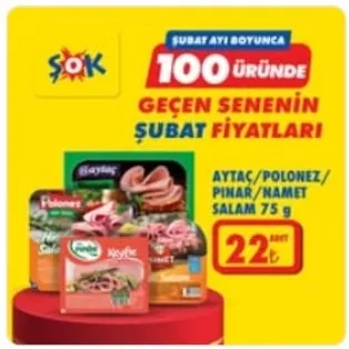Aytaç/Polonez/Pınar/Namet Salam 75 G