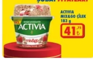 Activia Mix&Go Çilek 183 G