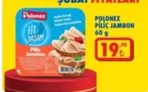 Polonez Piliç Jambon 60 G