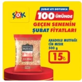 Anadolu Mutfağı Çin Mısır 500 G