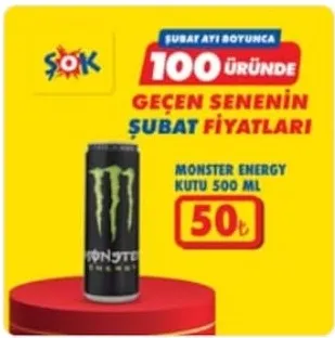 Monster Energy Kutu 500 Ml