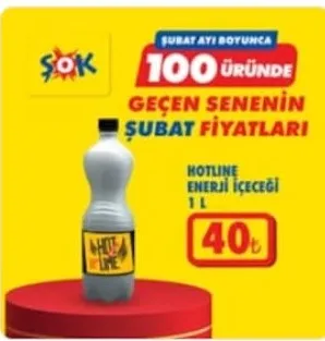 Hotline Enerji İçeceği 1 L